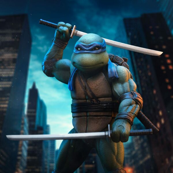 LES TORTUES NINJA – Statuette 1/10 Art Scale Leonardo 21 cm – Image 9