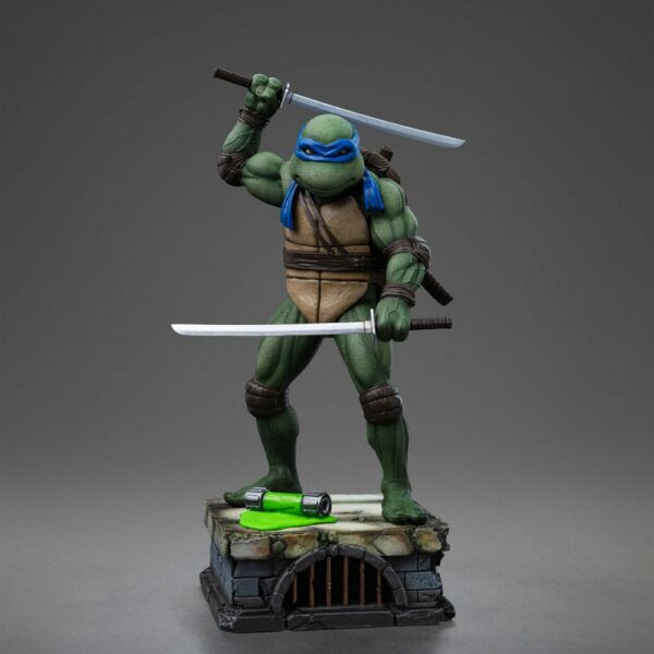 LES TORTUES NINJA – Statuette 1/10 Art Scale Leonardo 21 cm – Image 13