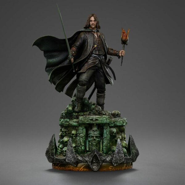 LE SEIGNEUR DES ANNEAUX – Statuette 1/10 Art Scale Aragorn Unleashed 31 cm – Image 2