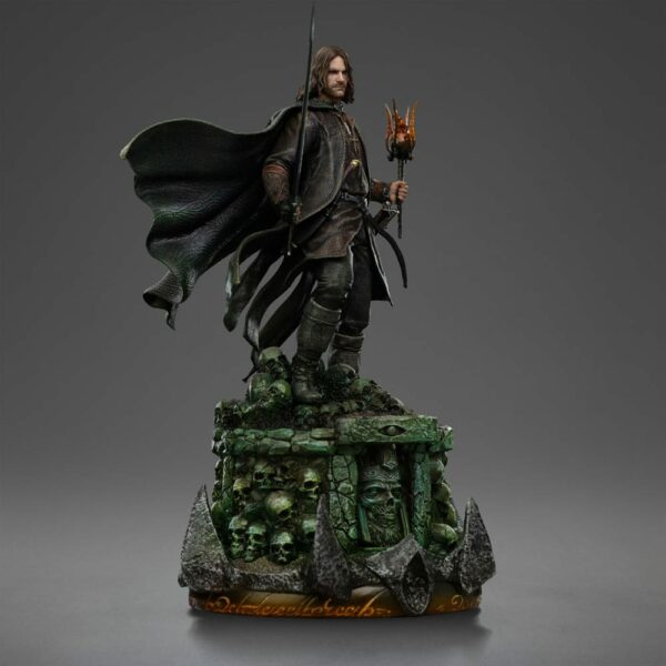 LE SEIGNEUR DES ANNEAUX – Statuette 1/10 Art Scale Aragorn Unleashed 31 cm – Image 4