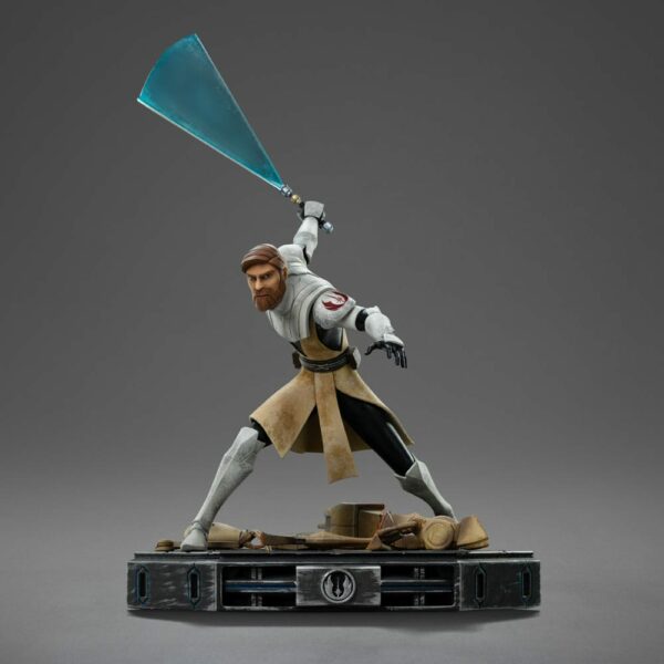 STAR WARS – Statuette 1/10 Deluxe Art Scale Obi-Wan Kenobi (The Clone Wars) 27 cm – Image 2
