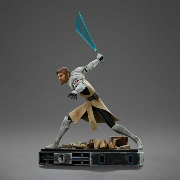 STAR WARS – Statuette 1/10 Deluxe Art Scale Obi-Wan Kenobi (The Clone Wars) 27 cm – Image 3