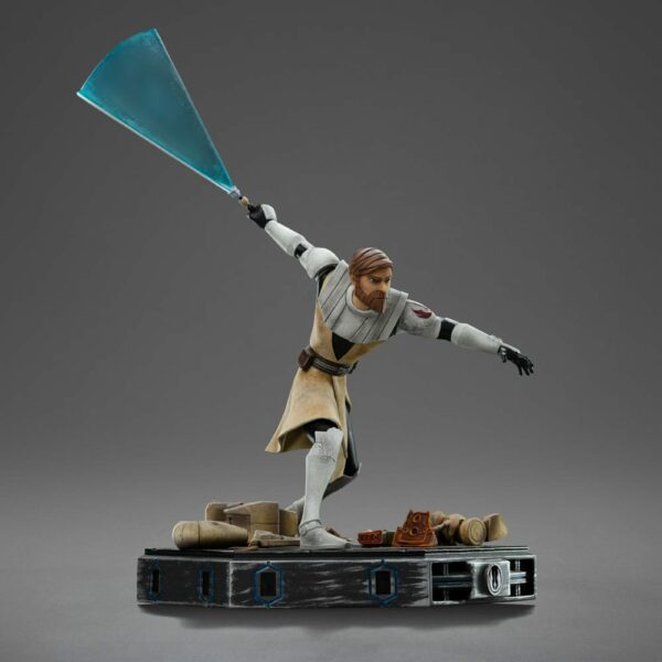 STAR WARS – Statuette 1/10 Deluxe Art Scale Obi-Wan Kenobi (The Clone Wars) 27 cm – Image 4