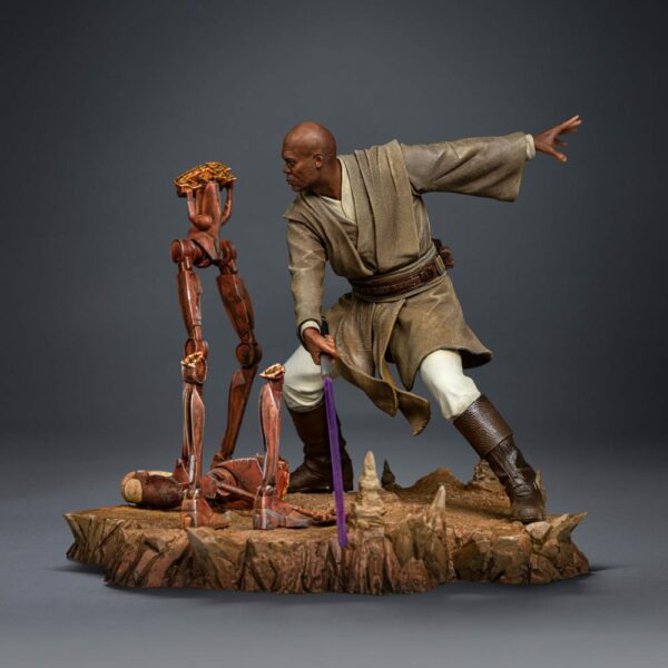 STAR WARS – Statuette 1/10 Art Scale Mace Windu 18 cm – Image 3