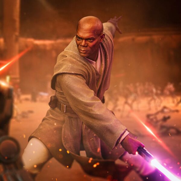 STAR WARS – Statuette 1/10 Art Scale Mace Windu 18 cm – Image 6