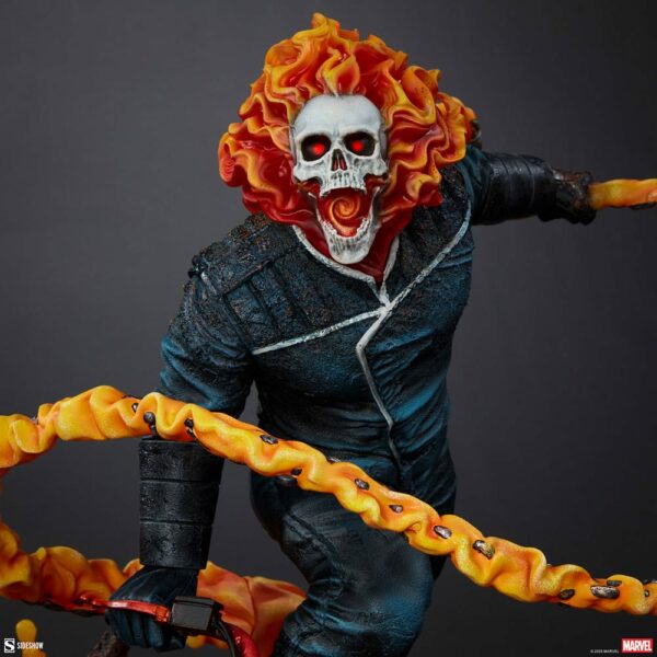 MARVEL – Statuette Premium Format Ghost Rider Classic Variant 53 cm – Image 2