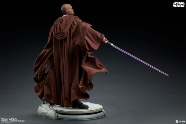 STAR WARS – Statuette Premium Format Mace Windu 53 cm – Image 9