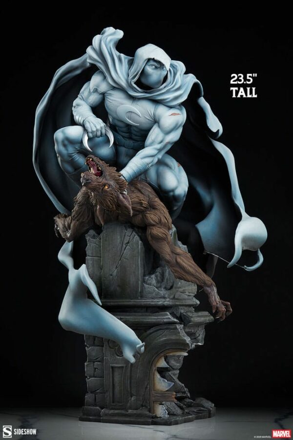 MARVEL – Statuette Premium Format Moon Knight 53 cm – Image 8