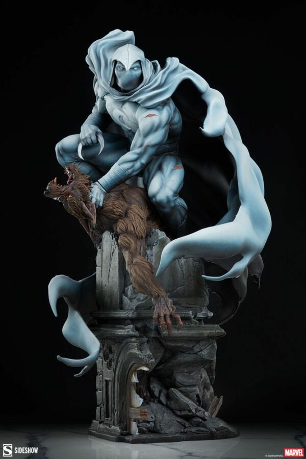 MARVEL – Statuette Premium Format Moon Knight 53 cm – Image 9
