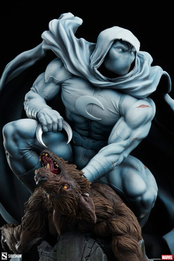 MARVEL – Statuette Premium Format Moon Knight 53 cm – Image 12