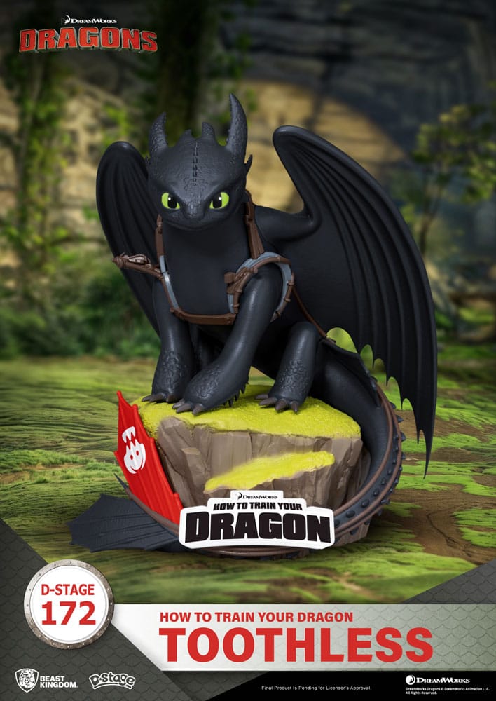Statuette D-Stage Krokmou Dragons
