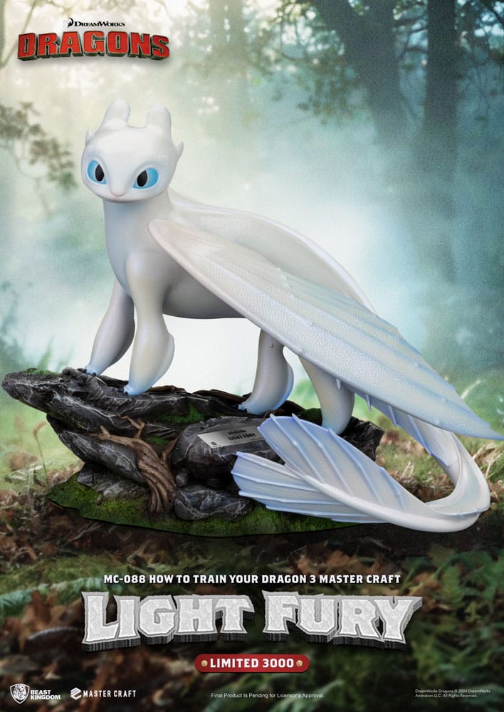 Statuette Master Craft Furie Éclair Dragons
