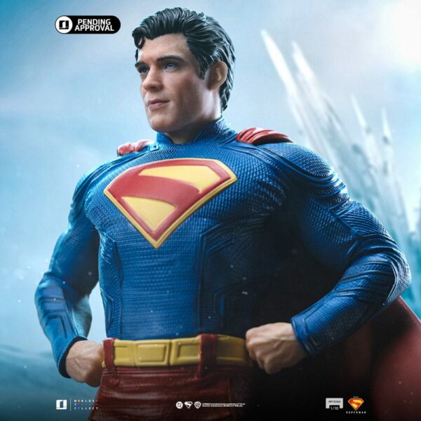 DC COMICS – Statuette Art Scale 1/10 Superman & Krypto 32 cm – Image 3