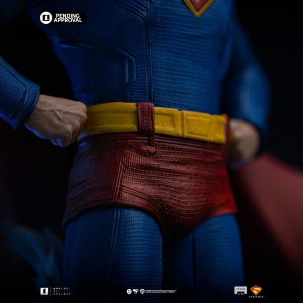 DC COMICS – Statuette Art Scale 1/10 Superman & Krypto 32 cm – Image 6
