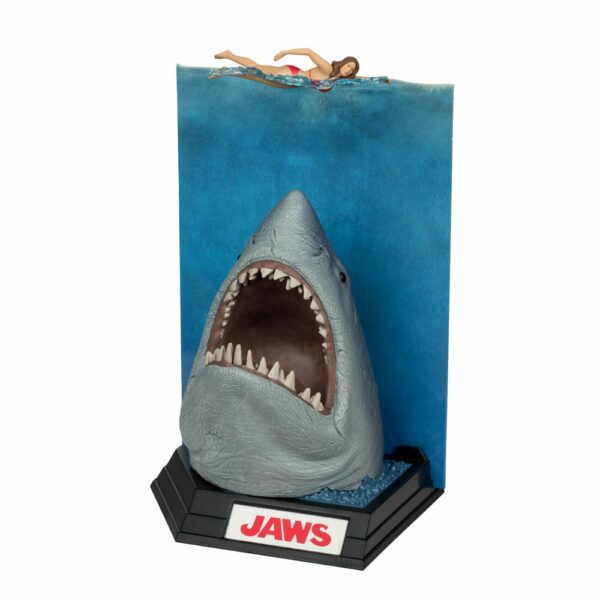 LES DENTS DE LA MER – Statuette PVC Movie Maniacs Jaws (50ème Anniversaire) 16 cm – Image 4
