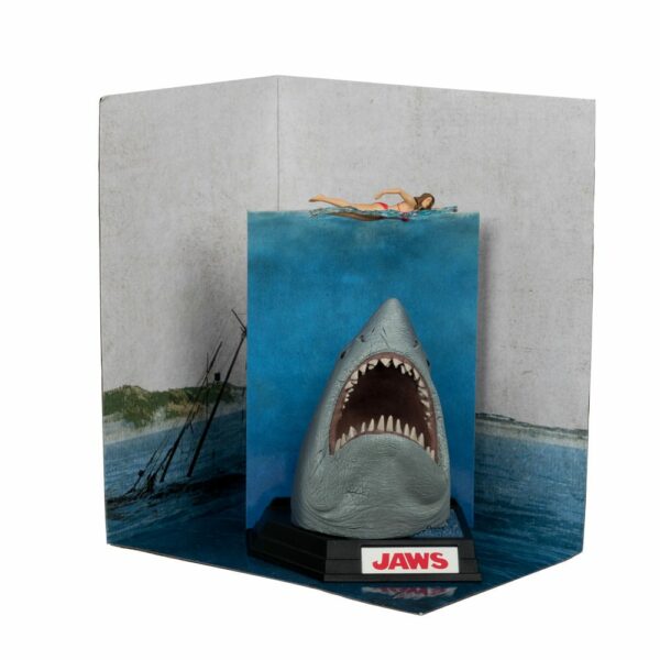 LES DENTS DE LA MER – Statuette PVC Movie Maniacs Jaws (50ème Anniversaire) 16 cm – Image 5