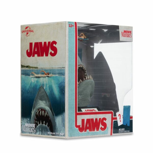 LES DENTS DE LA MER – Statuette PVC Movie Maniacs Jaws (50ème Anniversaire) 16 cm – Image 8