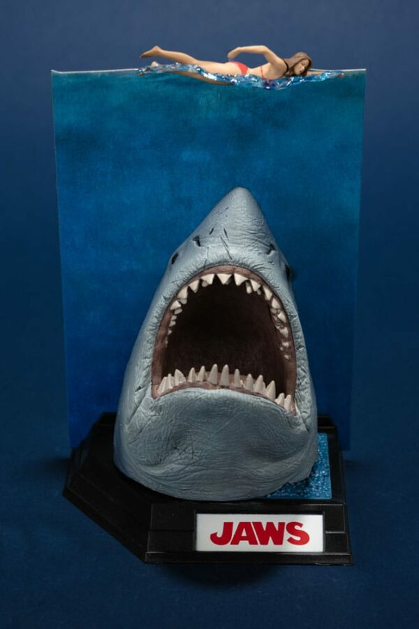 LES DENTS DE LA MER – Statuette PVC Movie Maniacs Jaws (50ème Anniversaire) 16 cm – Image 11