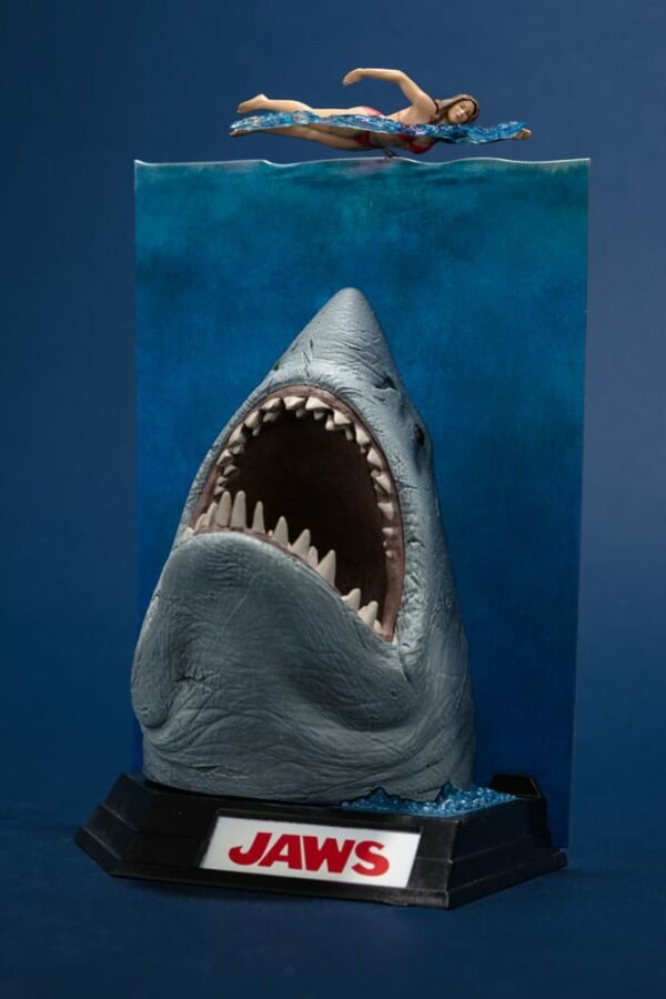 LES DENTS DE LA MER – Statuette PVC Movie Maniacs Jaws (50ème Anniversaire) 16 cm – Image 14