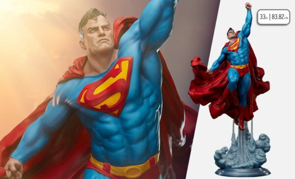 DC COMICS – Statuette Premium Format Superman 84 cm – Image 2