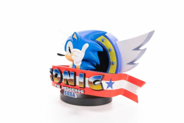 SONIC THE HEDGEHOG – Statuette Sonic Title Screen 21 cm – Image 2