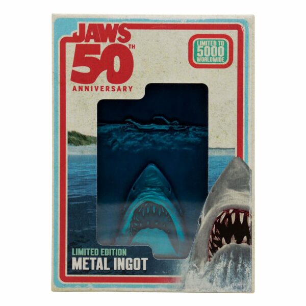 LES DENTS DE LA MER – Lingot Poster Jaws 50ème Anniversaire Édition Limitée – Image 4