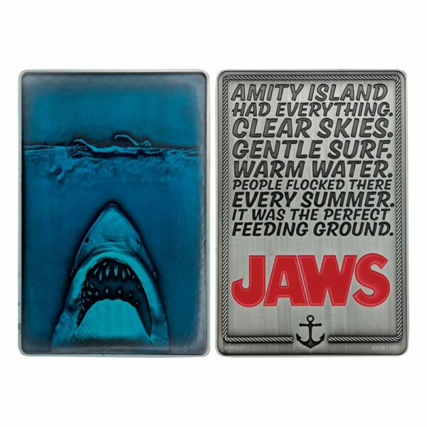 LES DENTS DE LA MER – Lingot Poster Jaws 50ème Anniversaire Édition Limitée – Image 5