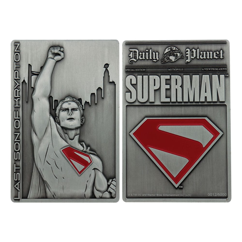 Lingot Superman Last Son of Krypton