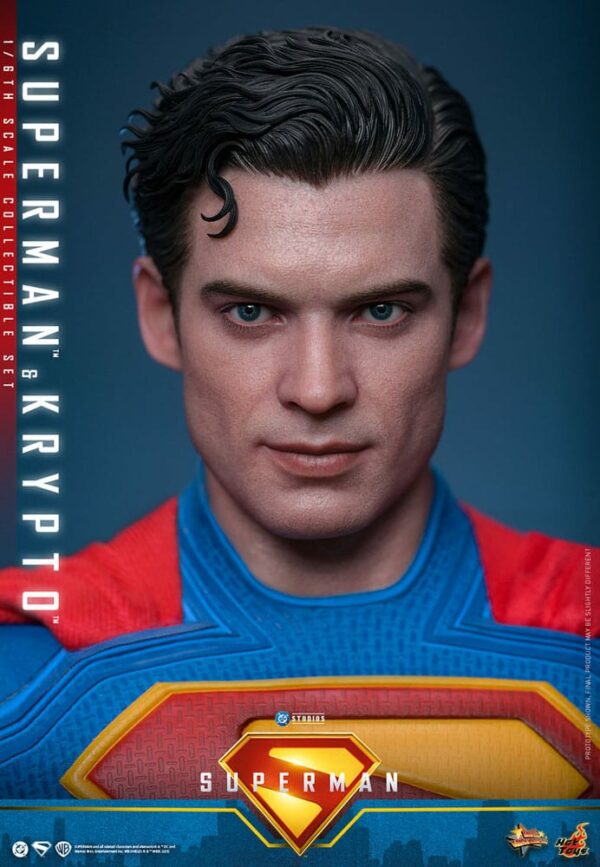 DC COMICS – Figurine Movie Masterpiece 1/6 Superman & Krypto 33 cm – Image 5