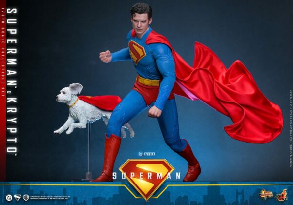 DC COMICS – Figurine Movie Masterpiece 1/6 Superman & Krypto 33 cm – Image 8