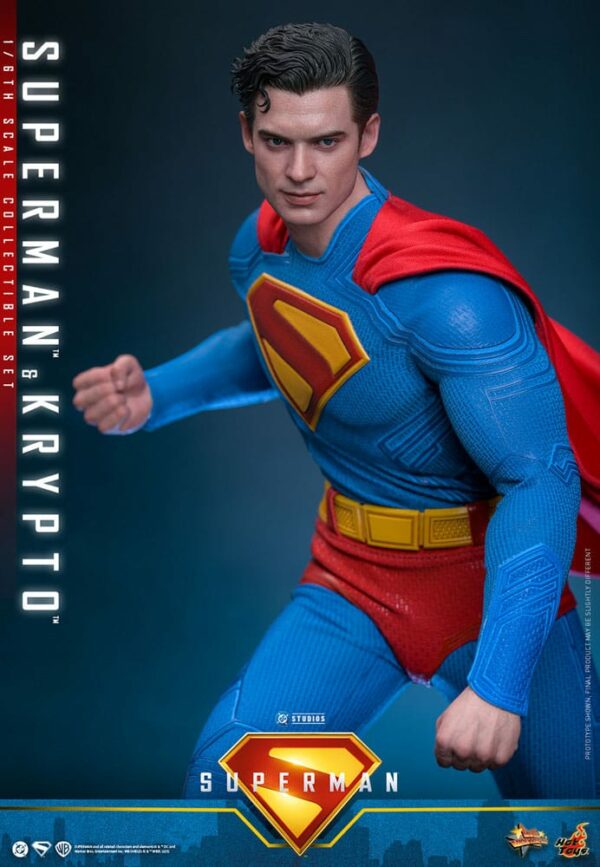 DC COMICS – Figurine Movie Masterpiece 1/6 Superman & Krypto 33 cm – Image 11