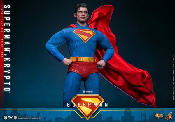 DC COMICS – Figurine Movie Masterpiece 1/6 Superman & Krypto 33 cm – Image 13
