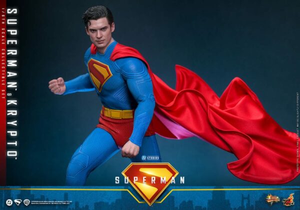 DC COMICS – Figurine Movie Masterpiece 1/6 Superman & Krypto 33 cm – Image 15