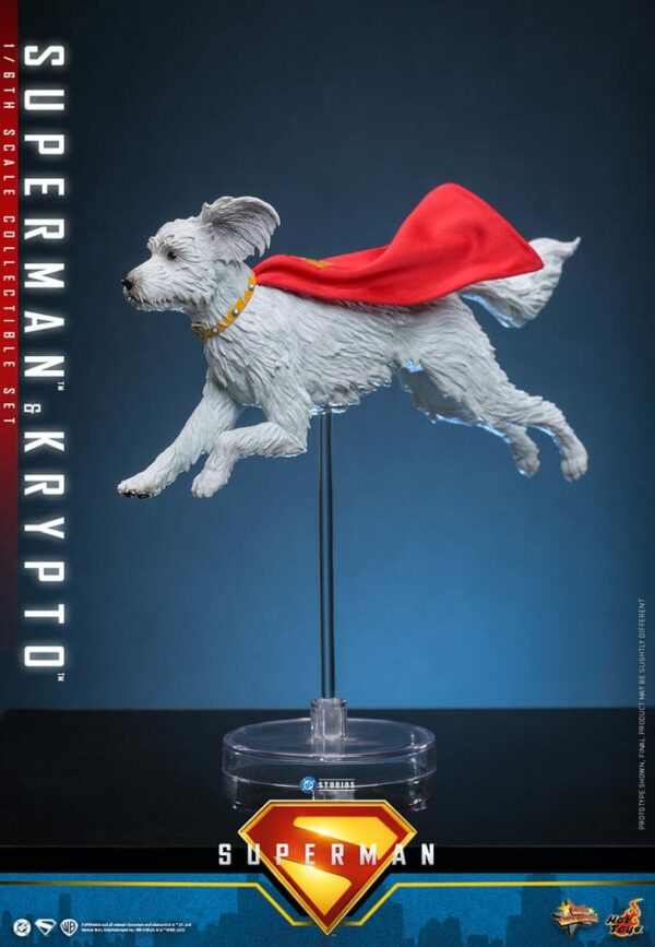 DC COMICS – Figurine Movie Masterpiece 1/6 Superman & Krypto 33 cm – Image 16