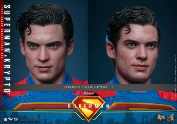 DC COMICS – Figurine Movie Masterpiece 1/6 Superman & Krypto 33 cm – Image 17