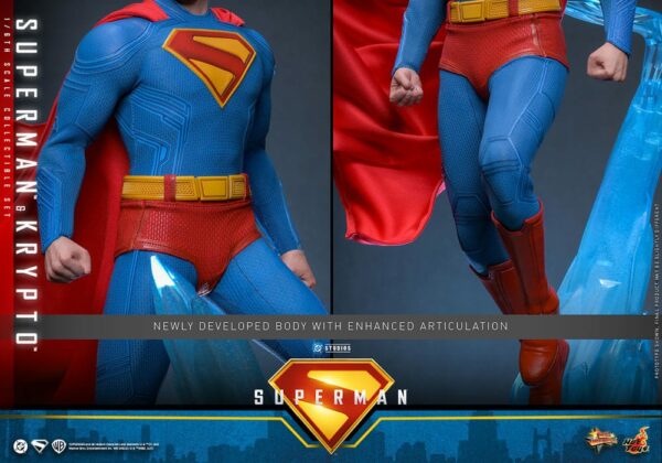 DC COMICS – Figurine Movie Masterpiece 1/6 Superman & Krypto 33 cm – Image 18