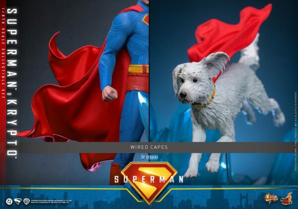 DC COMICS – Figurine Movie Masterpiece 1/6 Superman & Krypto 33 cm – Image 19