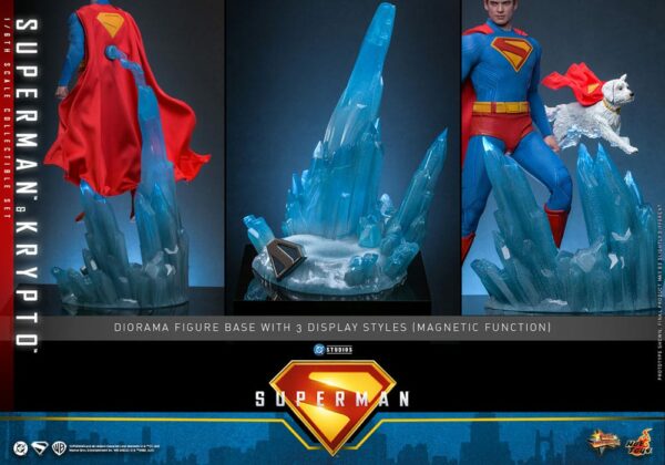 DC COMICS – Figurine Movie Masterpiece 1/6 Superman & Krypto 33 cm – Image 20