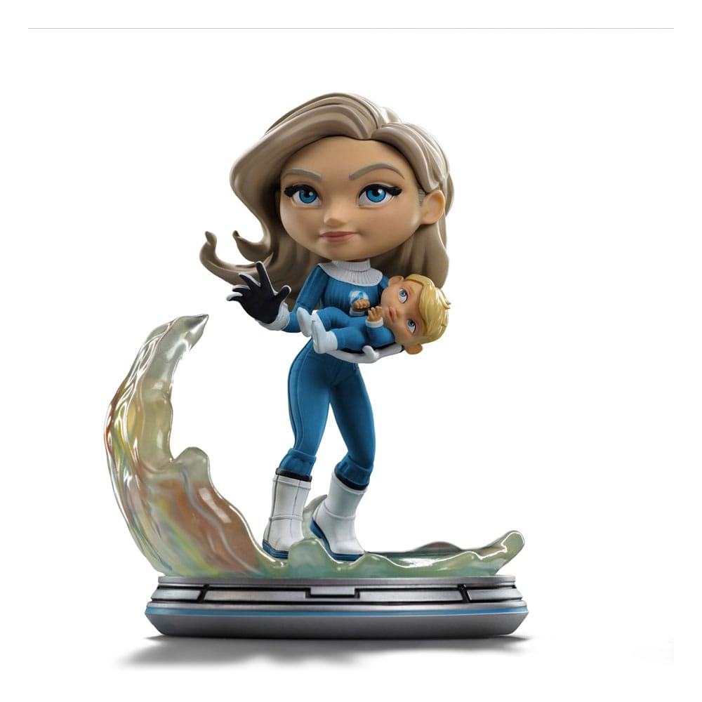 Figurine Mini Co Invisible Woman & Franklin