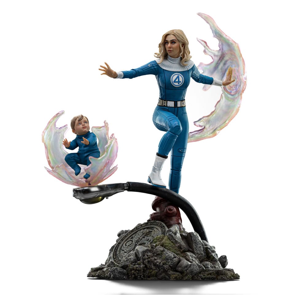 Statuette 1/10 Art Scale Invisible Woman & Franklin
