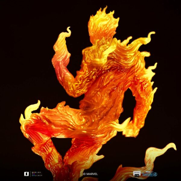 MARVEL – Statuette Art Scale 1/10 Human Torch 30 cm – Image 3