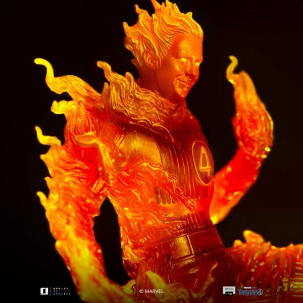 MARVEL – Statuette Art Scale 1/10 Human Torch 30 cm – Image 4