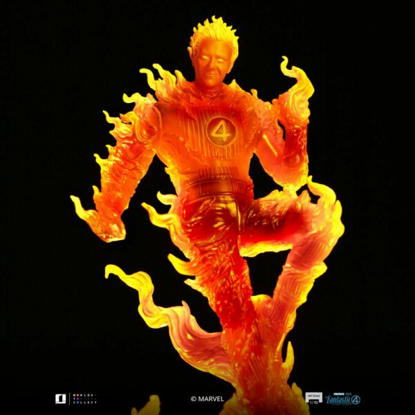 MARVEL – Statuette Art Scale 1/10 Human Torch 30 cm – Image 5