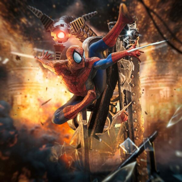 MARVEL – Statuette Art Scale 1/10 Spider-Man 10ème Anniversaire 29 cm – Image 6