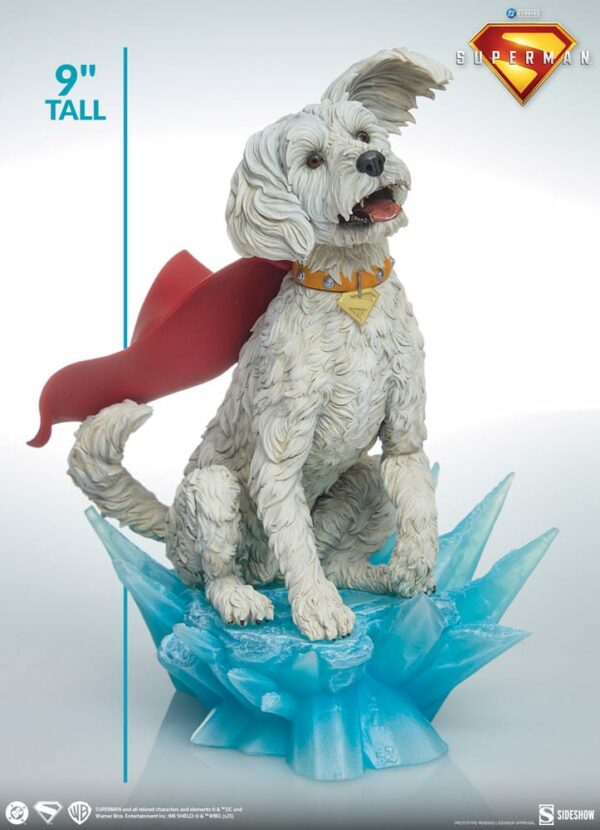 DC COMICS – Statuette Premium Format Krypto (Superman 2025) 23 cm – Image 6