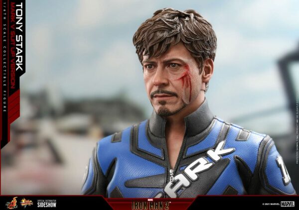 MARVEL – Figurine 1/6 Movie Masterpiece Iron Man Mark V (Armor Suit Up Version) 31 cm – Image 6