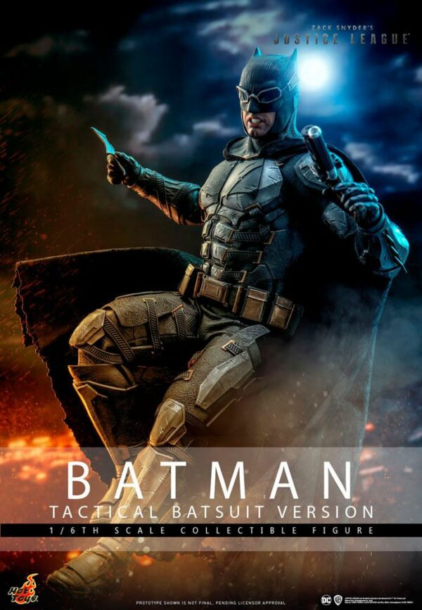 DC COMICS – Zack Snyder's Justice League Figurine Movie Masterpiece 1/6 Batman Tactical Suit 33 cm – Image 2