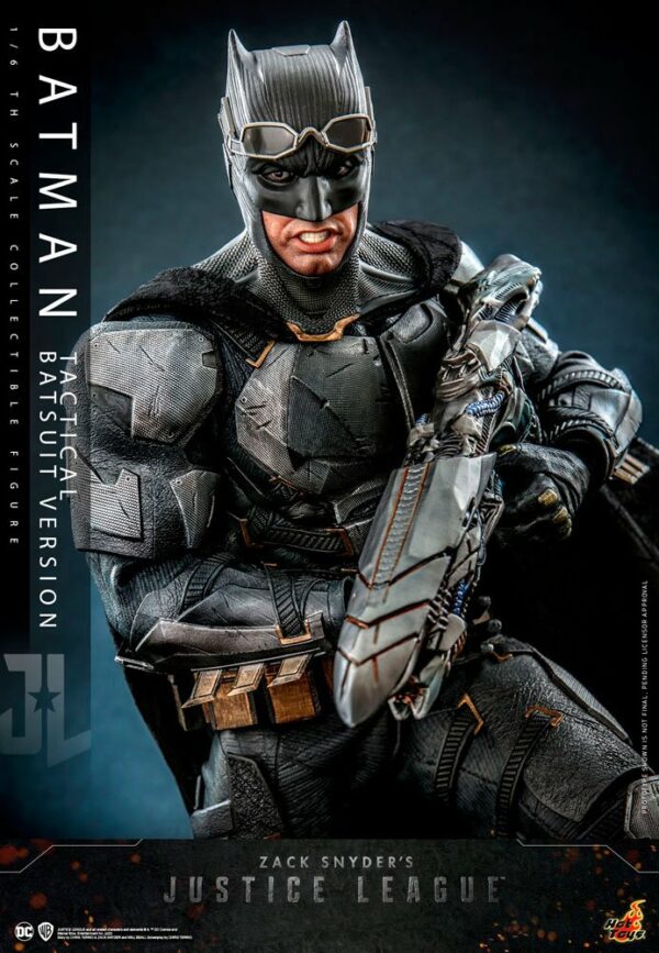DC COMICS – Zack Snyder's Justice League Figurine Movie Masterpiece 1/6 Batman Tactical Suit 33 cm – Image 7