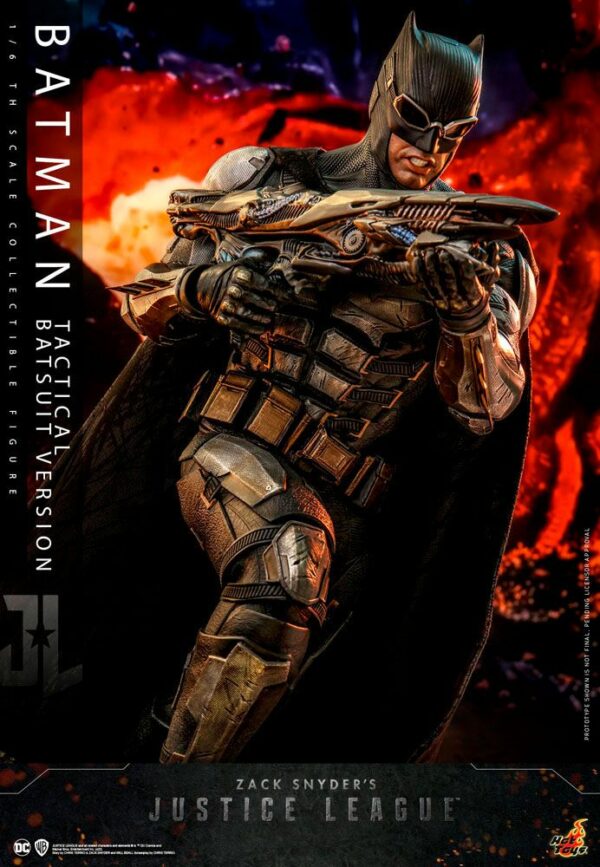DC COMICS – Zack Snyder's Justice League Figurine Movie Masterpiece 1/6 Batman Tactical Suit 33 cm – Image 10