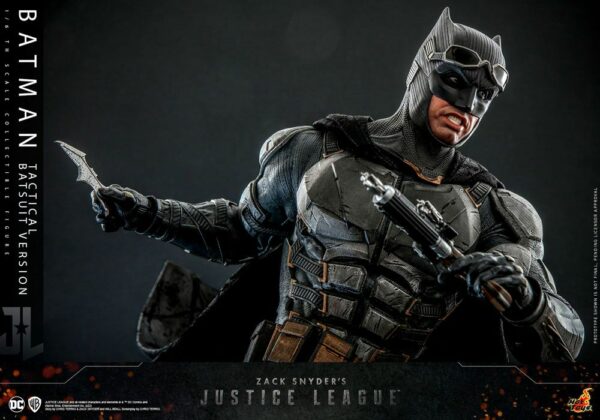 DC COMICS – Zack Snyder's Justice League Figurine Movie Masterpiece 1/6 Batman Tactical Suit 33 cm – Image 19